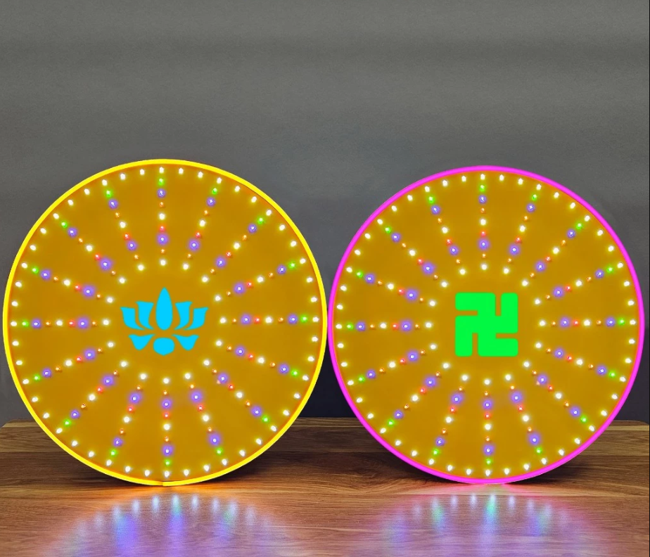 Đèn hào quang led neon dùng trang trí tượng phật hoặc decor